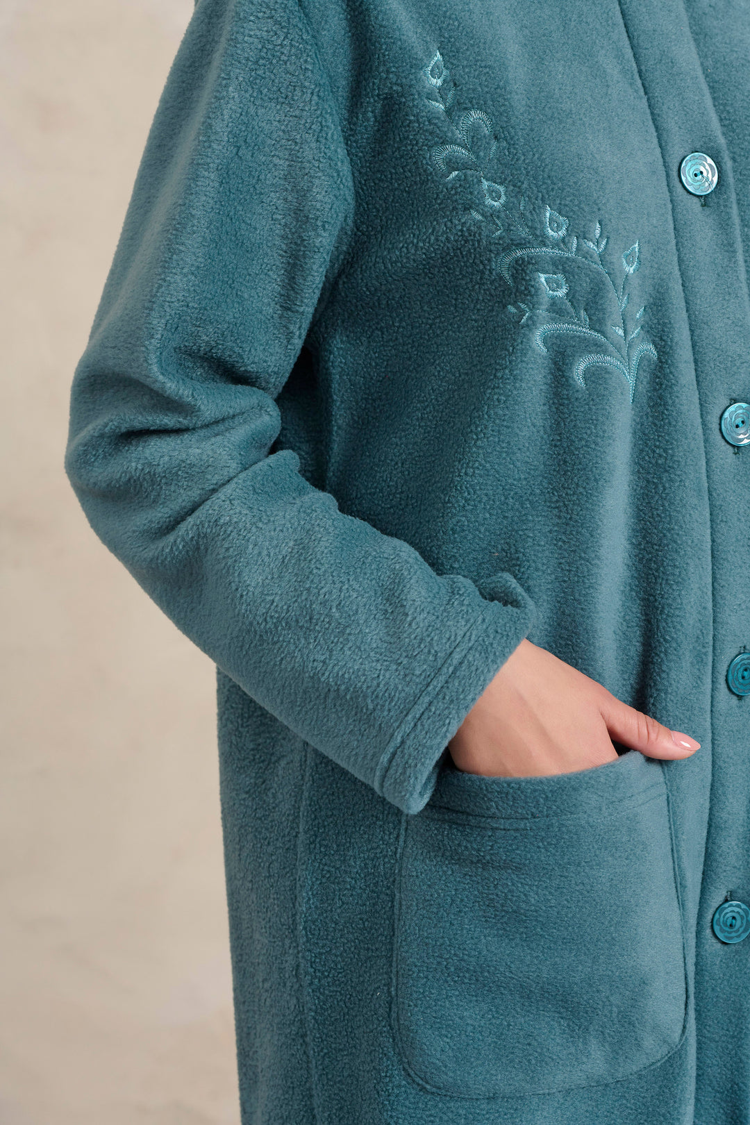 Robe Button-up Embroidery (7151)