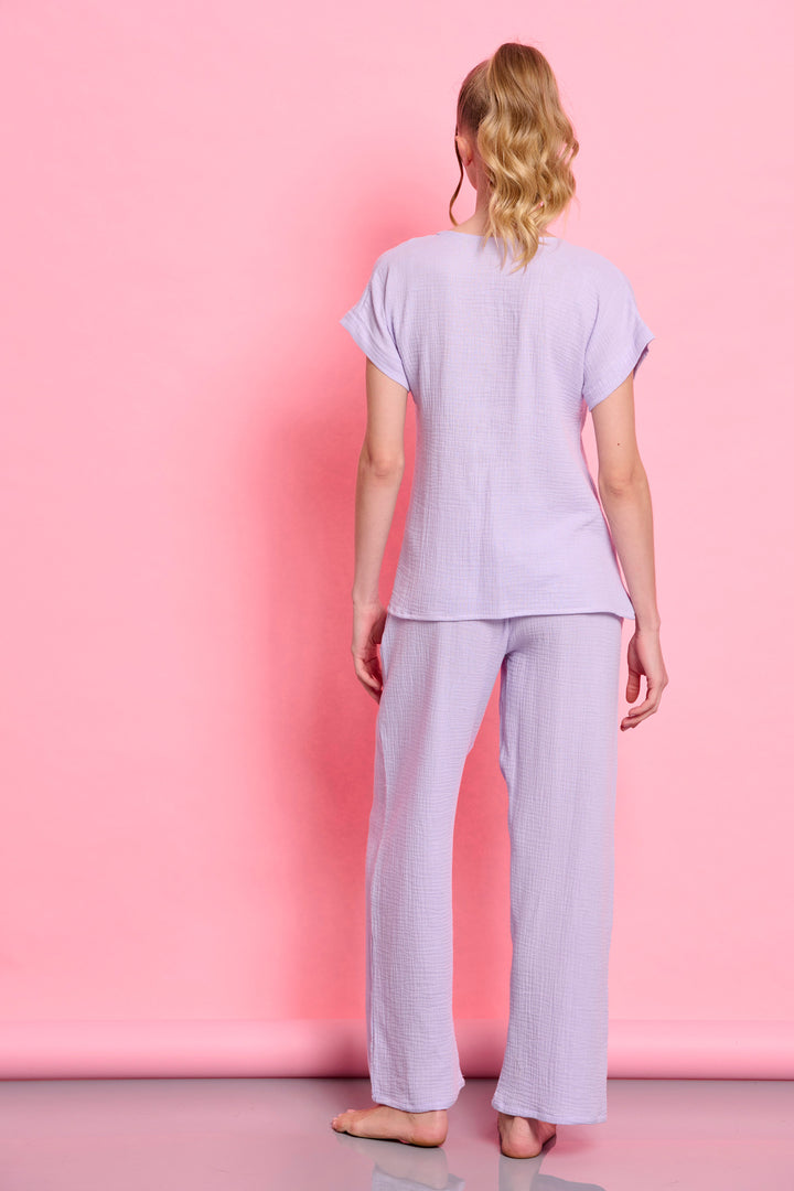 Πιτζάμα Παντελονι Πατιλετα (7834)