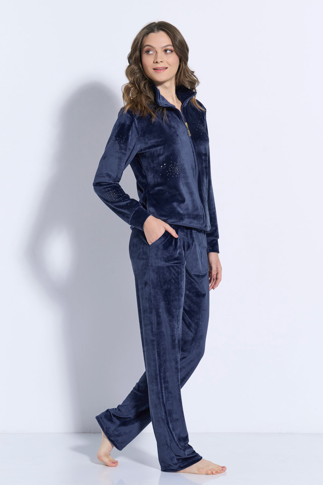 Φόρμα Strass Βελούδο (8160)