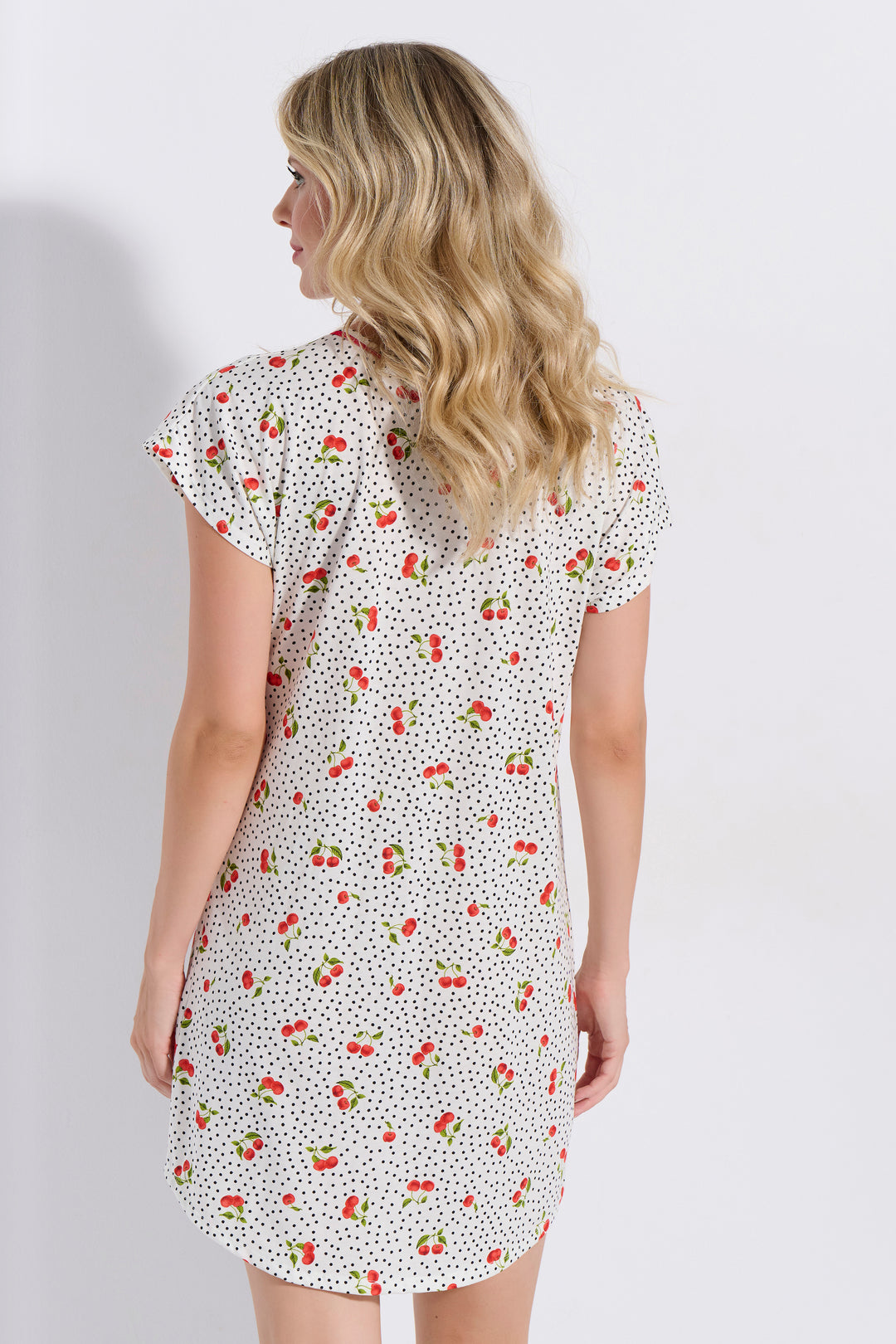 Νυχτικό Πατιλέτα Κερασια (8215)