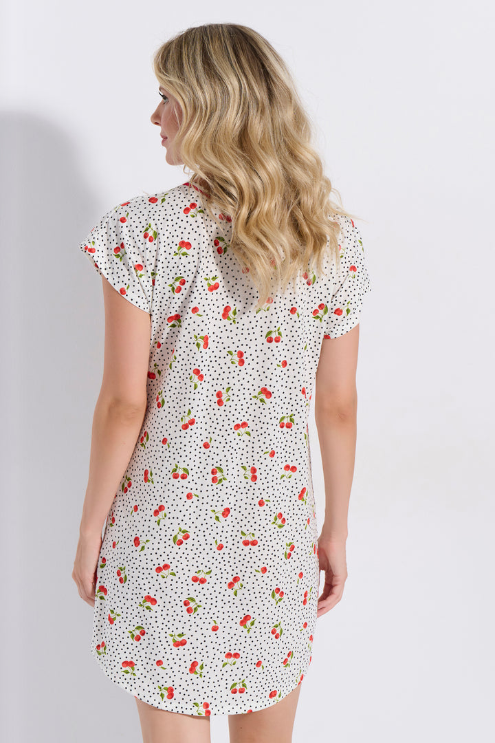 Νυχτικό Πατιλέτα Κερασια (8215)