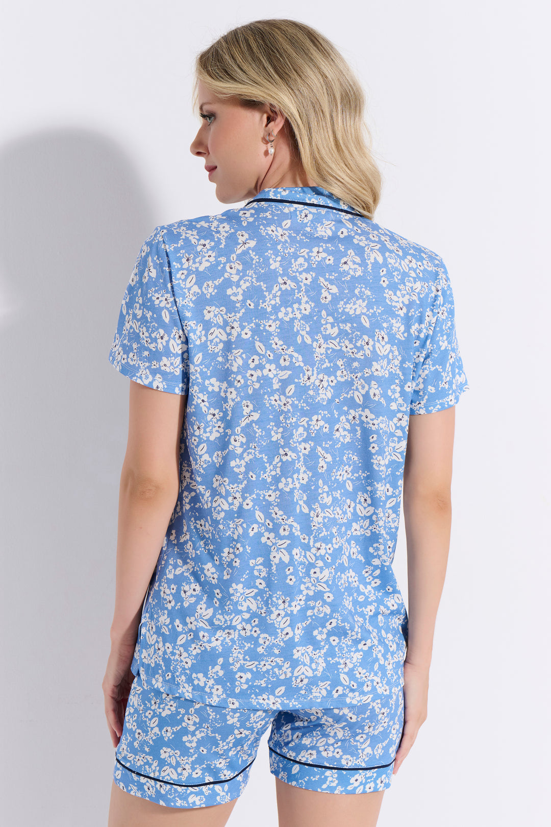 Πιτζάμα Κουμπωτή Σορτς (8225)