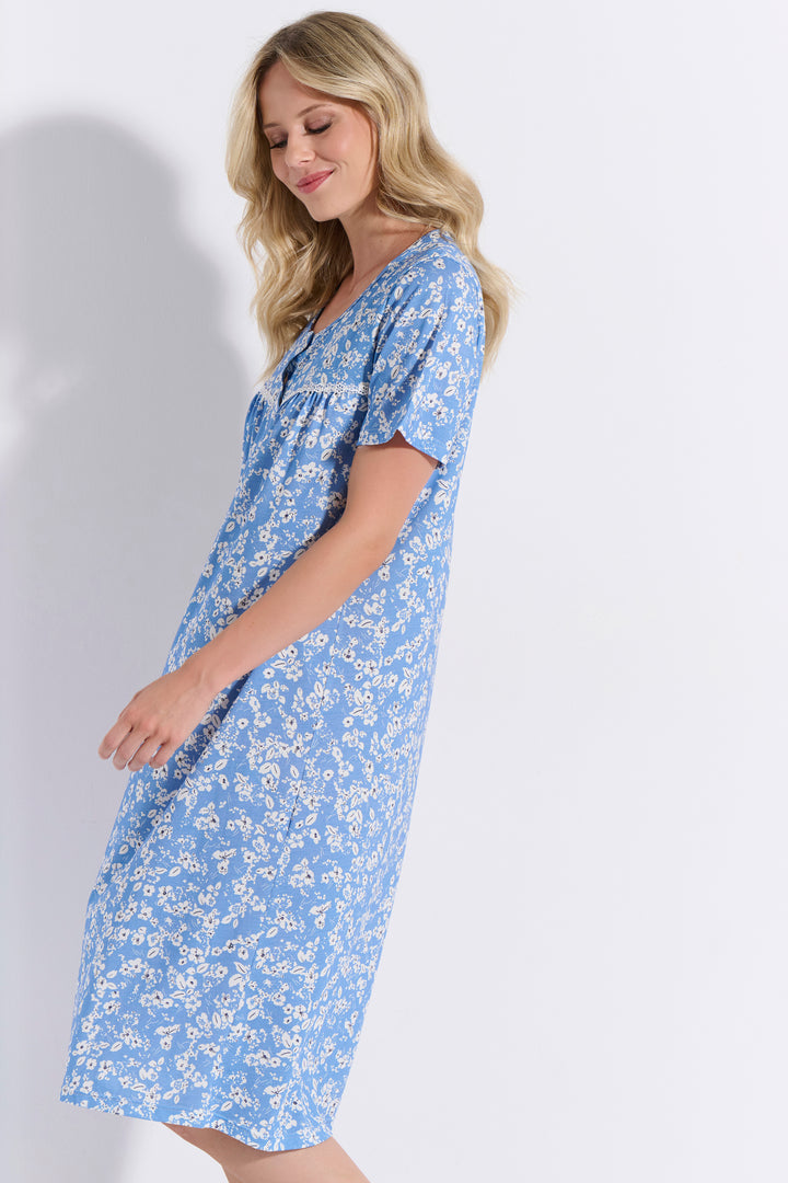 Νυχτικό Μανίκι Πατιλέτα Κλασικό (8228)