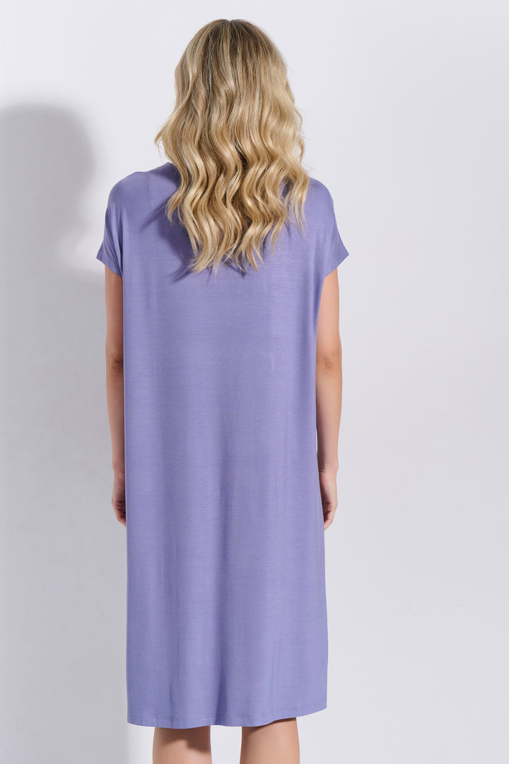 Νυχτικό Midi Ζαπονέ Δαντέλα (8229)