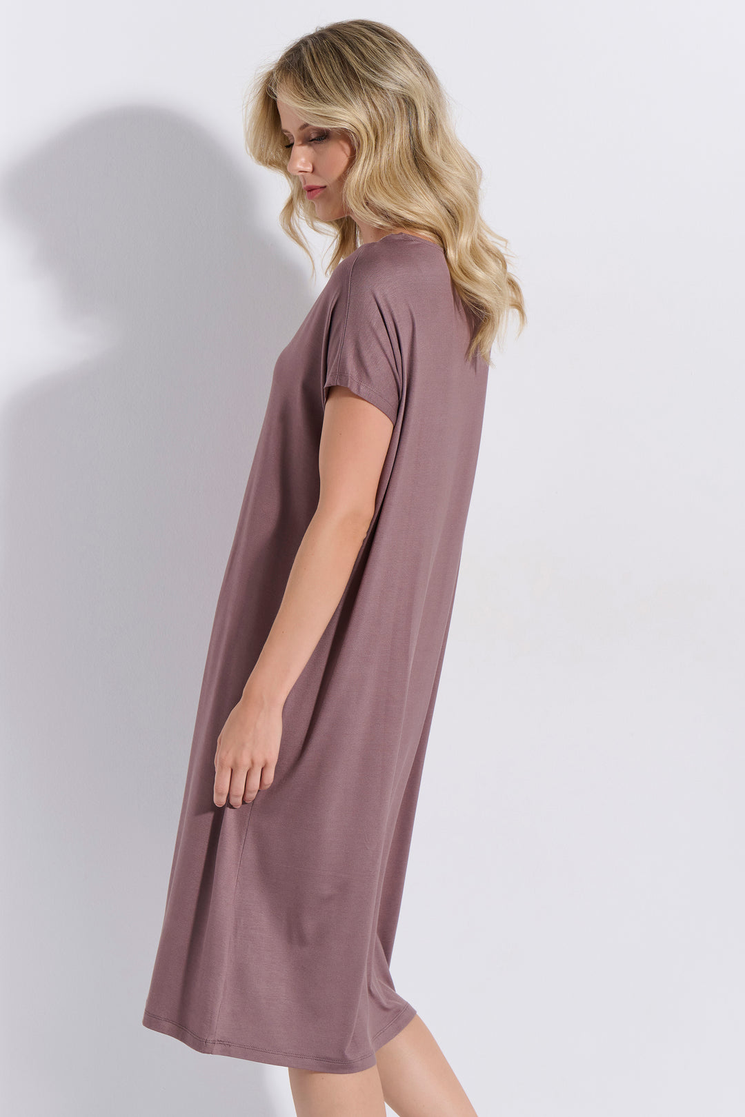 Νυχτικό Midi Ζαπονέ Δαντέλα (8229)