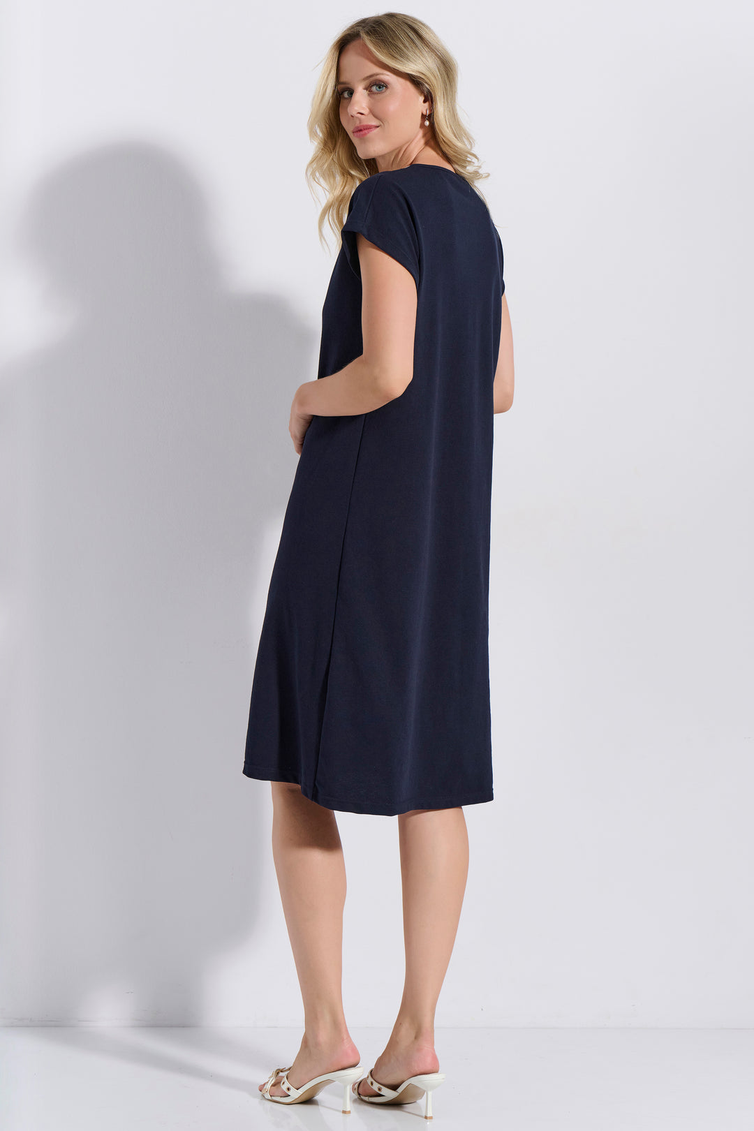 Φόρεμα Pique Ζαπονέ Αξεσουάρ (8250)