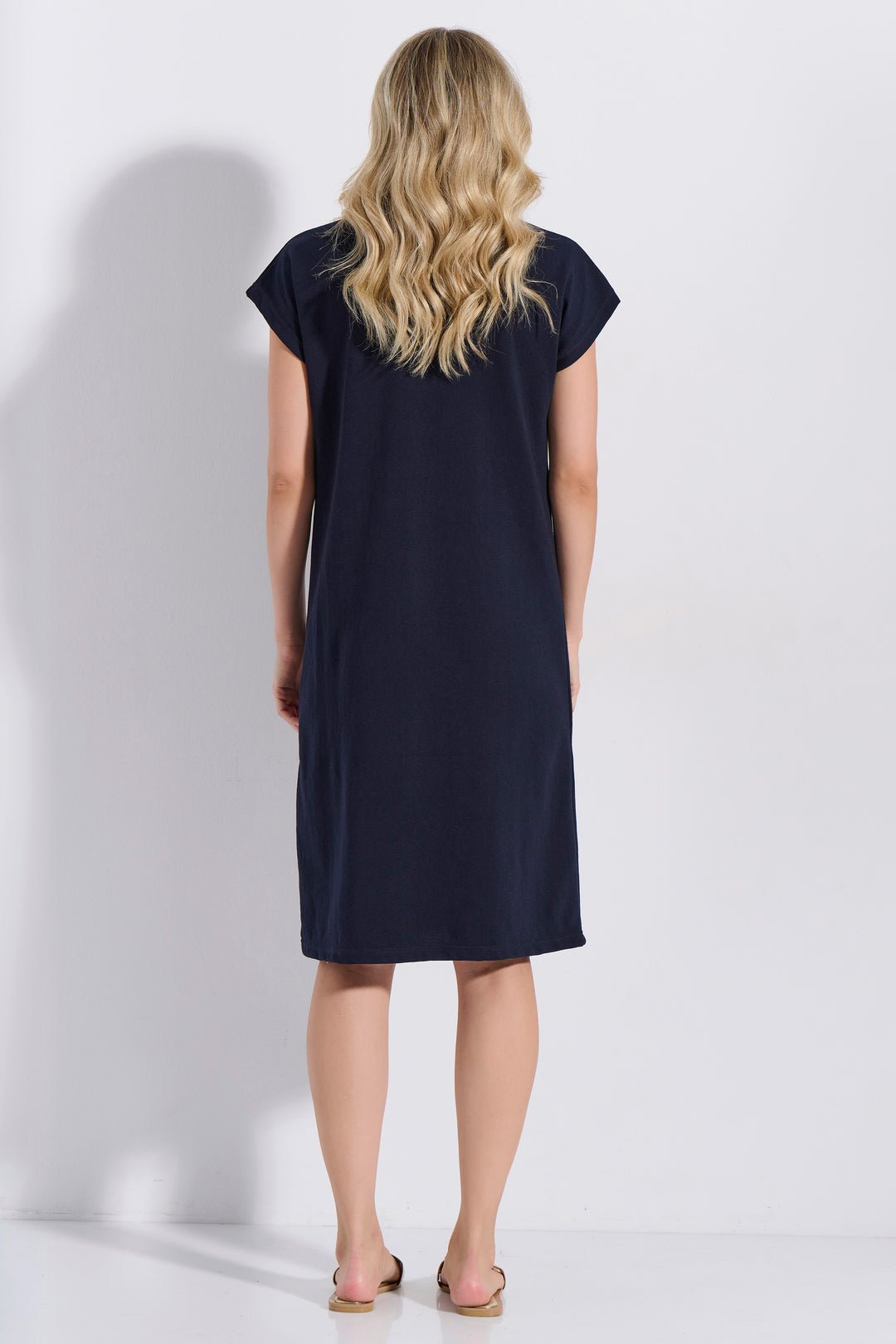 Φόρεμα Pique Ζαπονέ Αξεσουάρ (8250)