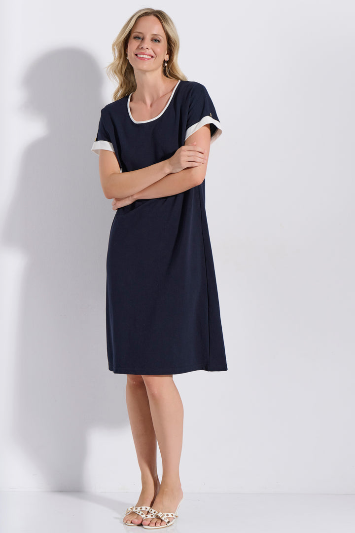 Φόρεμα Pique Ζαπονέ (8251)