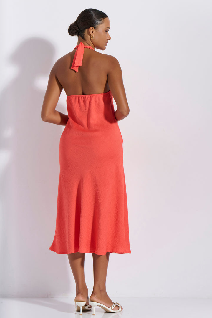 Φόρεμα Midi Λουλούδι (8254)