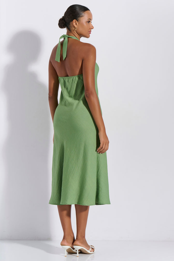 Φόρεμα Midi Λουλούδι (8254)