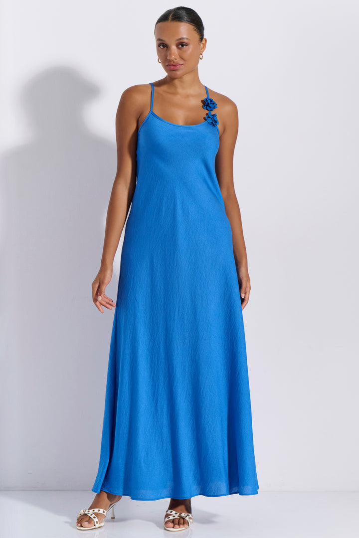 Φόρεμα Maxi Λουλούδι (8255)