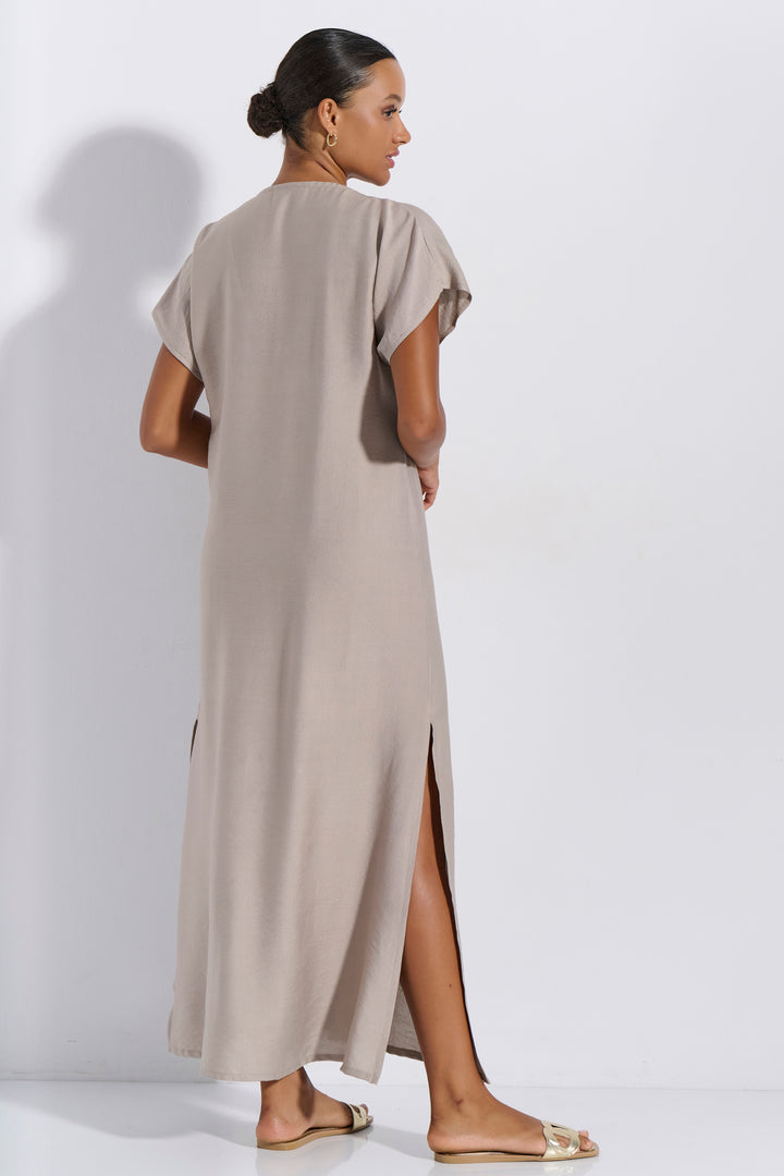 Φόρεμα Maxi Παγιέτα (8263)