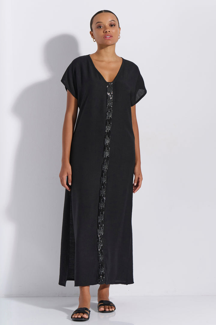 Φόρεμα Maxi Παγιέτα (8263)