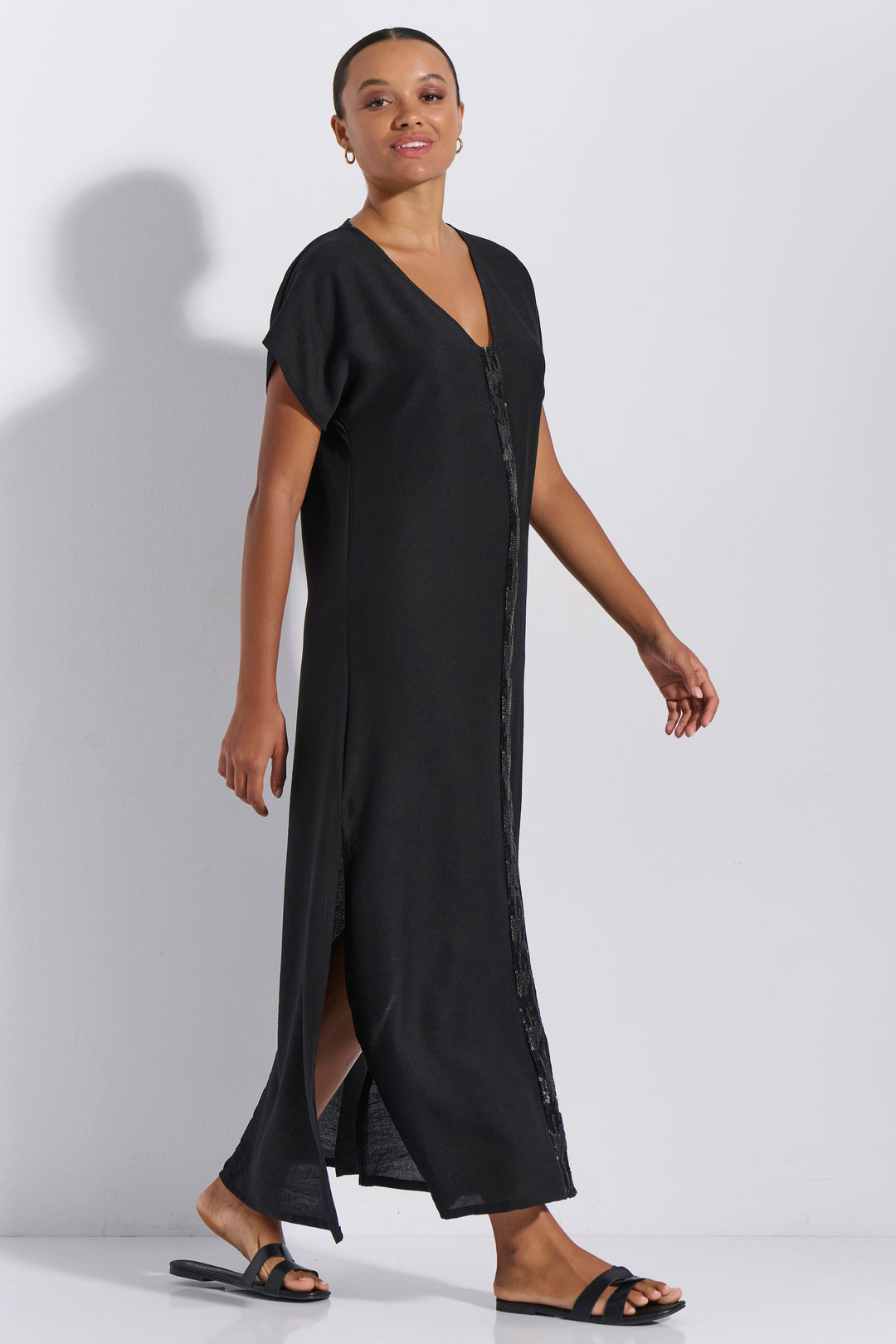 Φόρεμα Maxi Παγιέτα (8263)