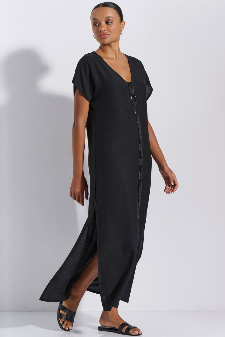 Φόρεμα Maxi Παγιέτα (8263)