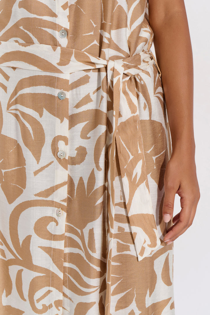 Φόρεμα Σεμιζιέ Εμπριμέ (8266)