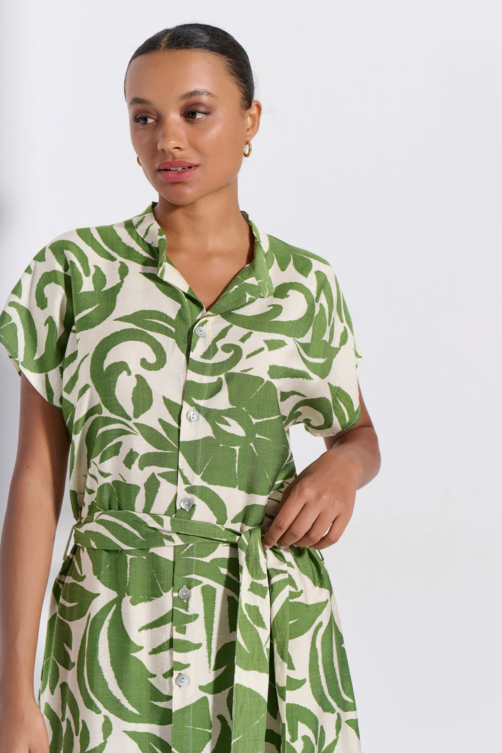 Φόρεμα Σεμιζιέ Εμπριμέ (8266)