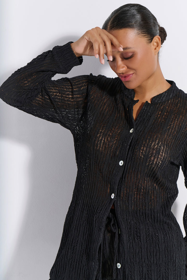 Πουκάμισο Crochet (8267)