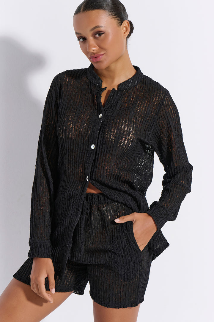 Πουκάμισο Crochet (8267)