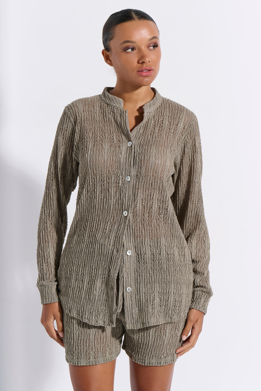 Πουκάμισο Crochet (8267)