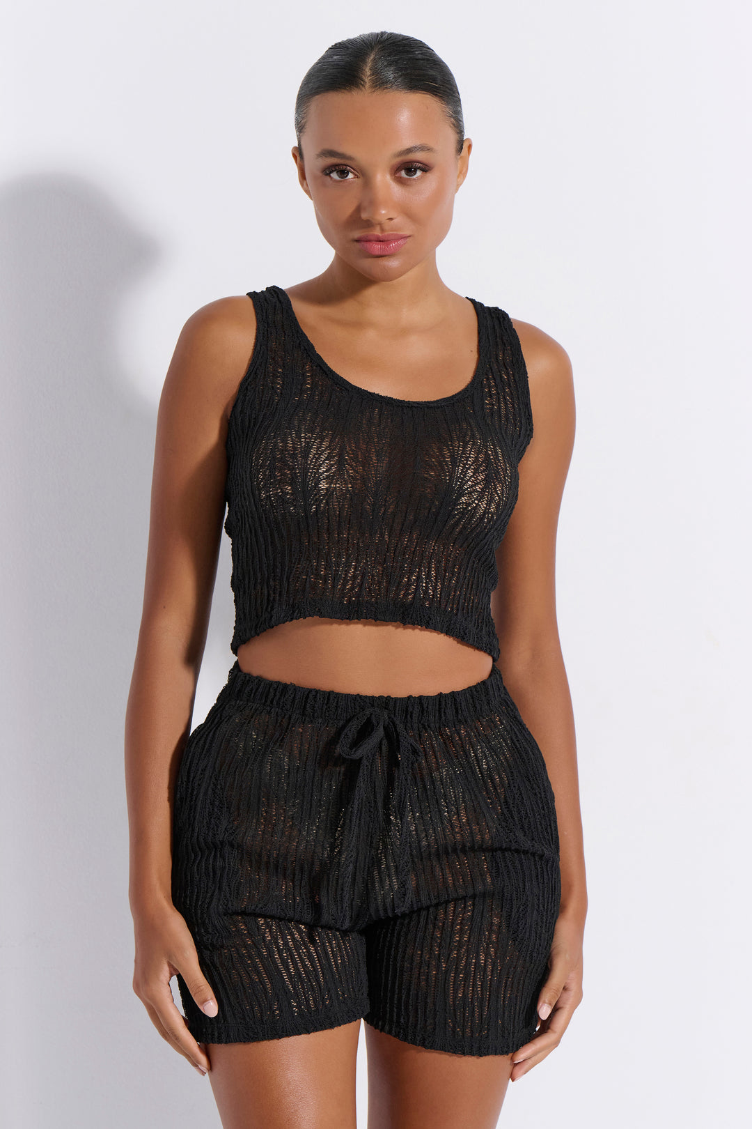 Crop Top Crochet (8271)