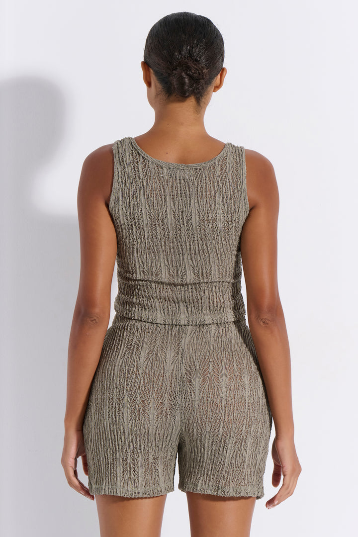 Crop Top Crochet (8271)