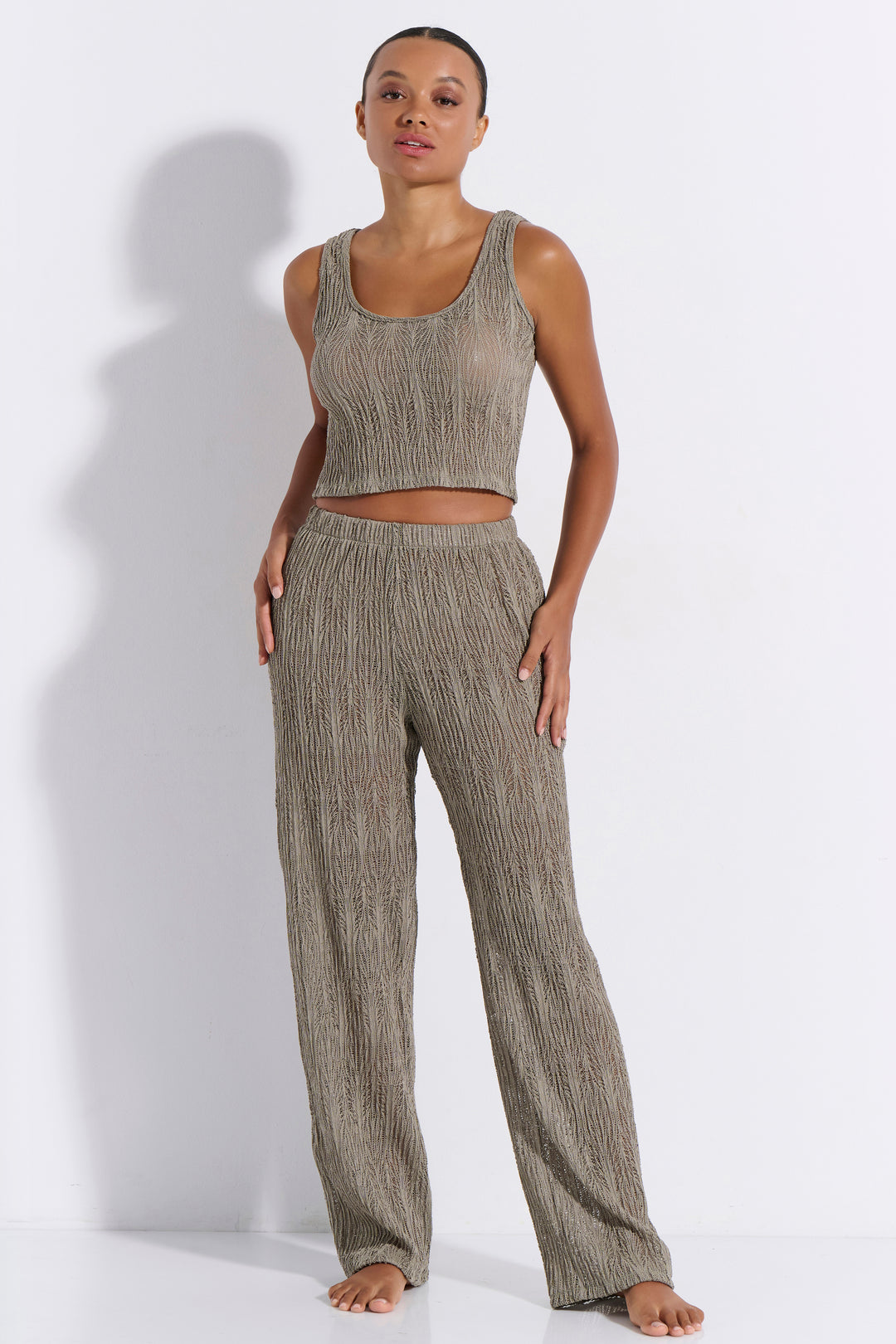 Crop Top Crochet (8271)