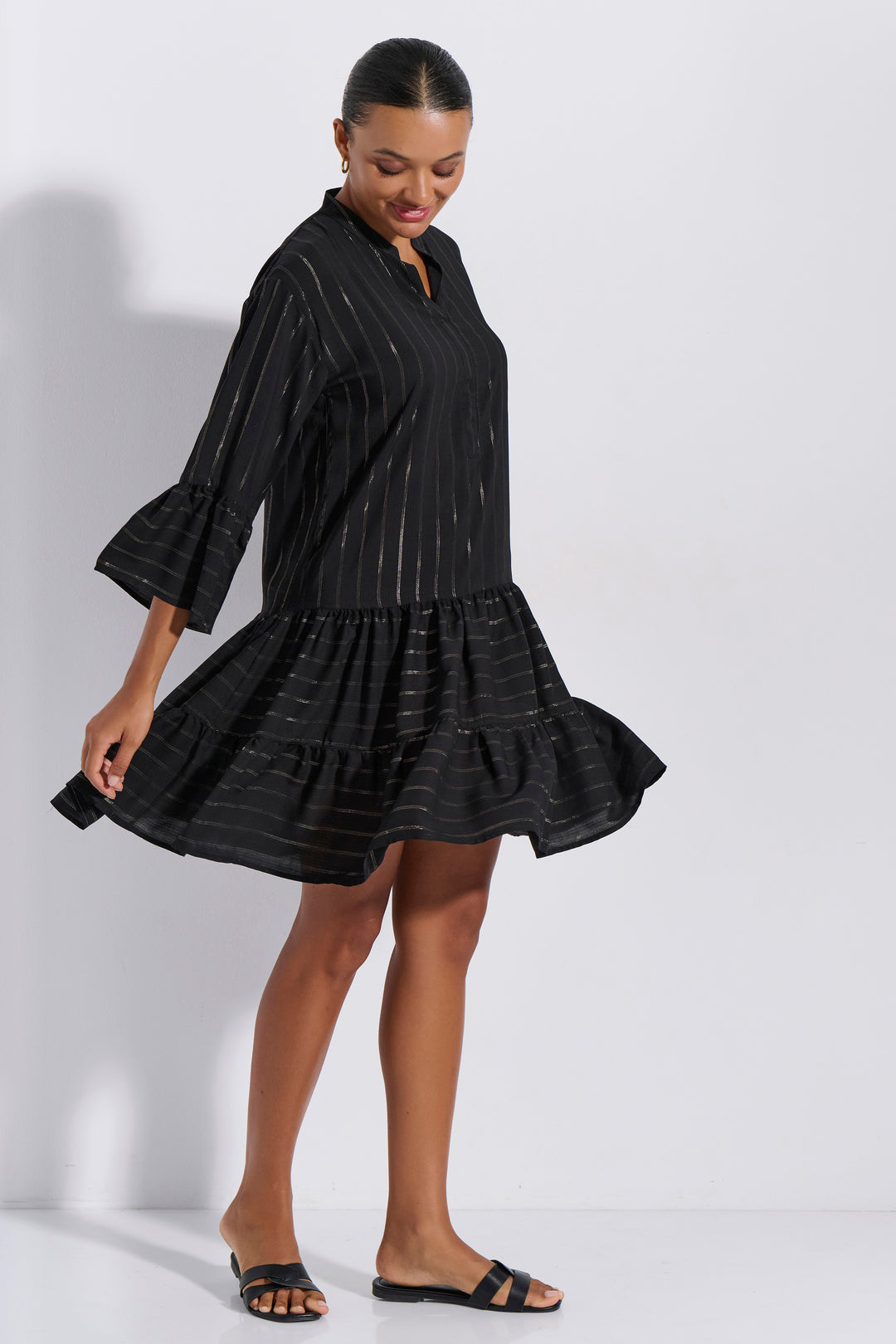 Φόρεμα Μανίκι Βολάν (8284)