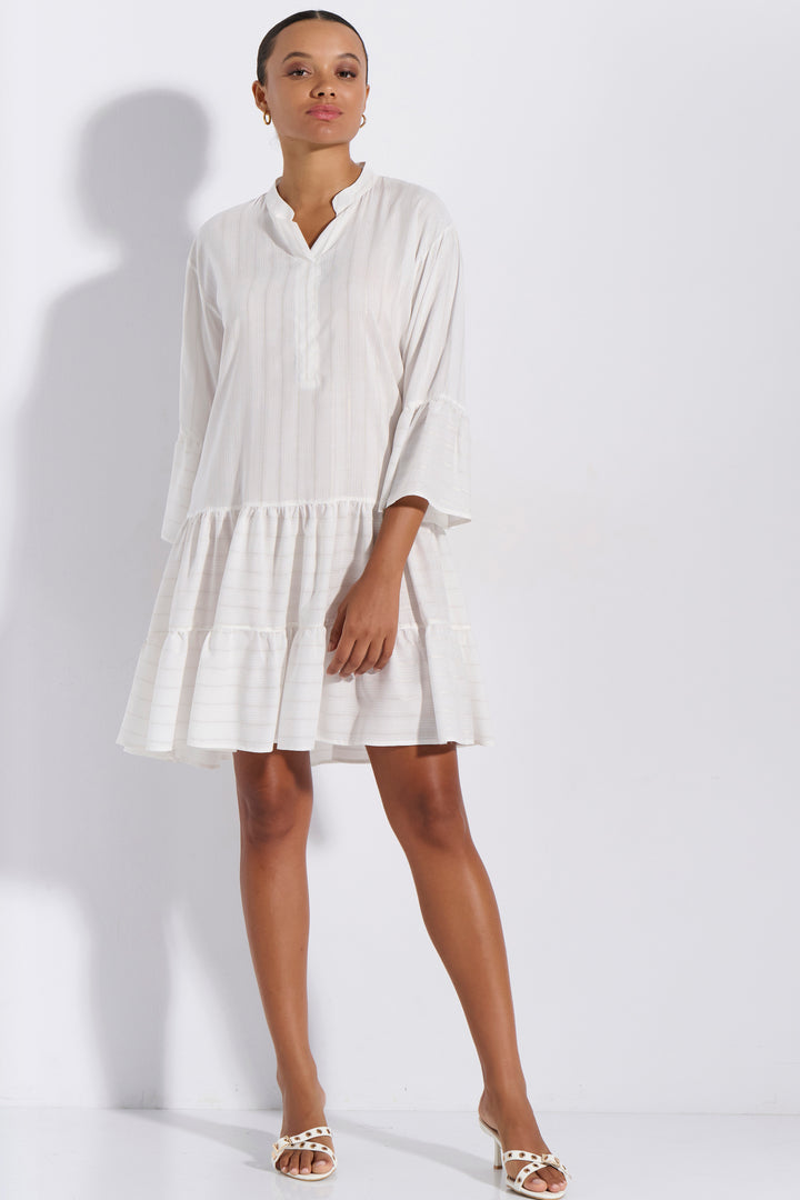 Φόρεμα Μανίκι Βολάν (8284)