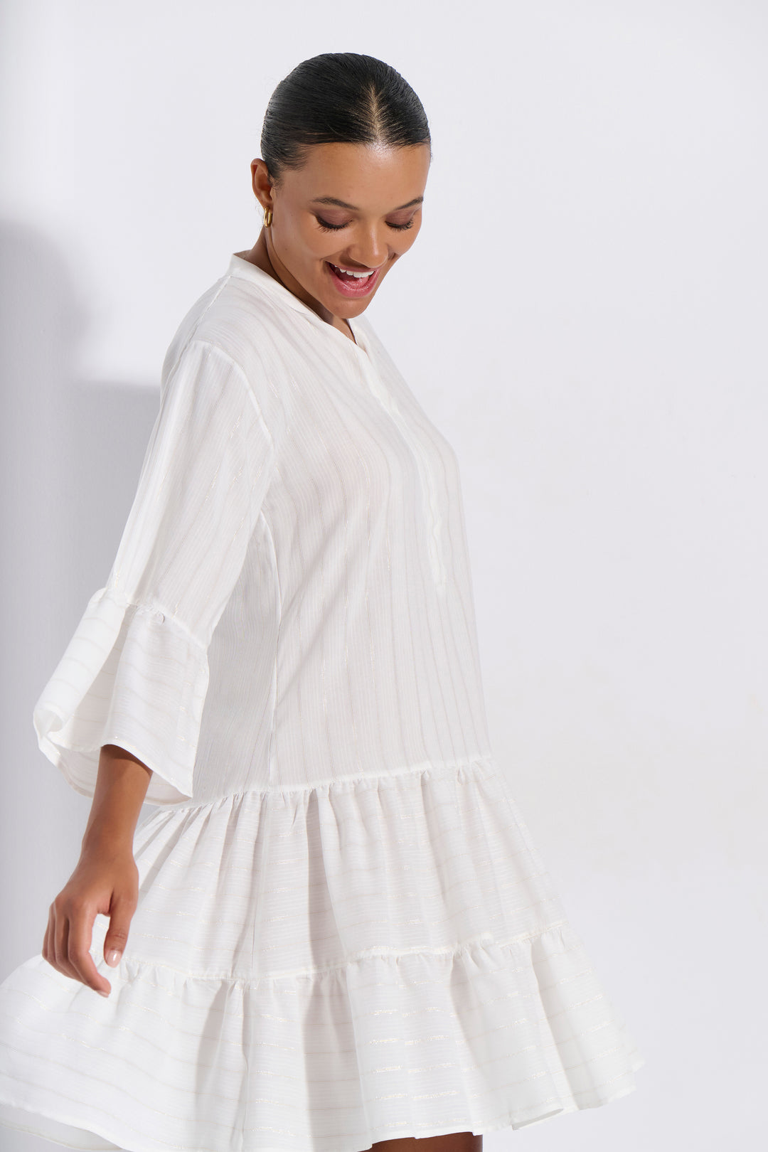 Φόρεμα Μανίκι Βολάν (8284)