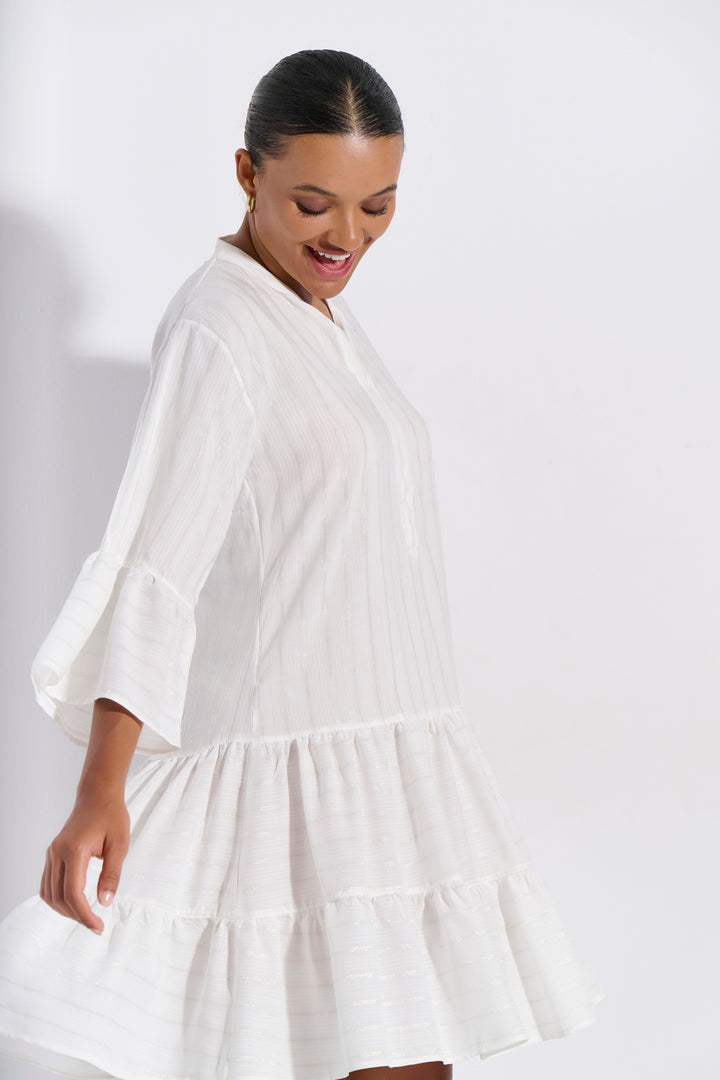 Φόρεμα Μανίκι Βολάν (8284)