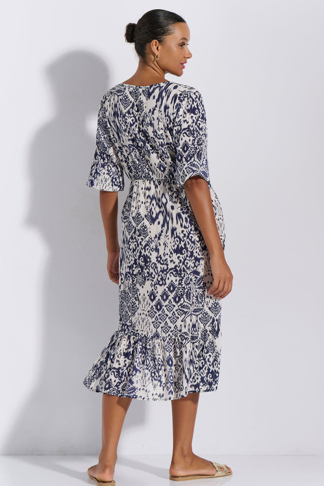 Φόρεμα Maxi Εμπριμέ (8292)