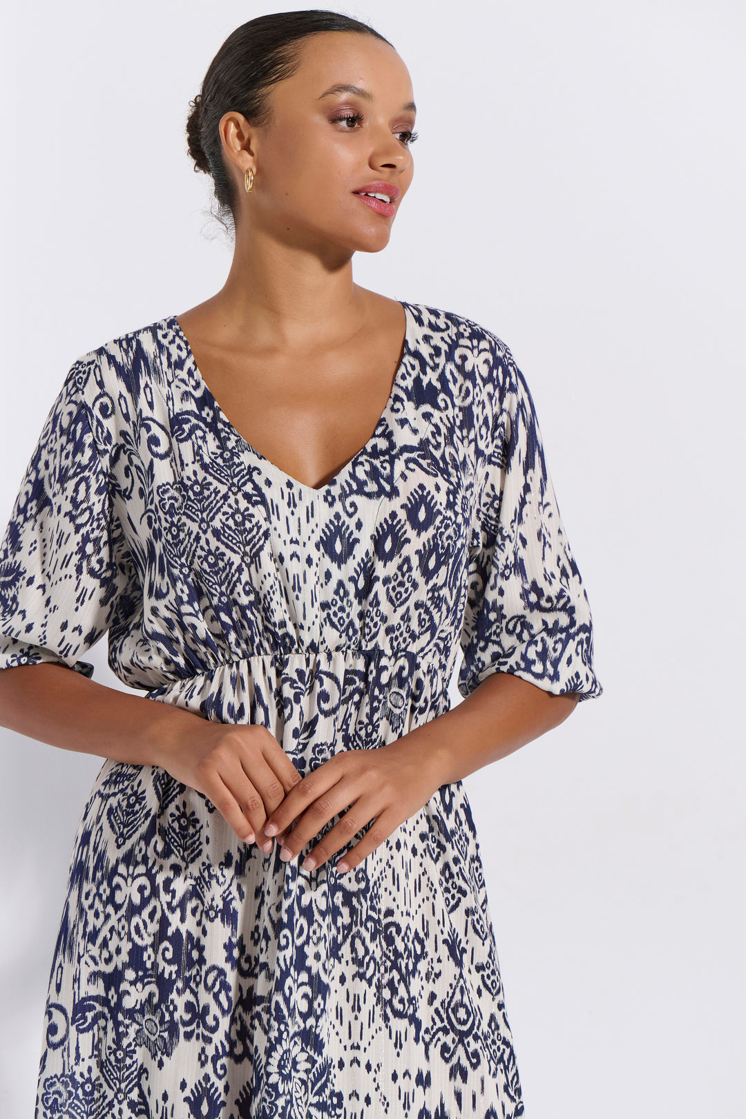 Φόρεμα Maxi Εμπριμέ (8292)