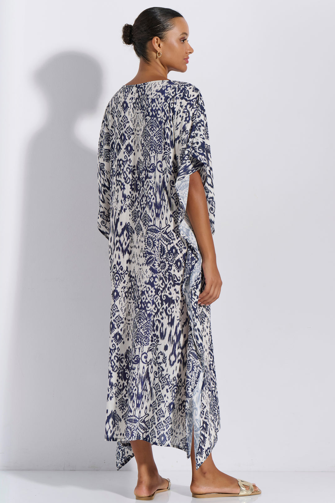 Καφτάνι Maxi Εμπριμέ (8294)