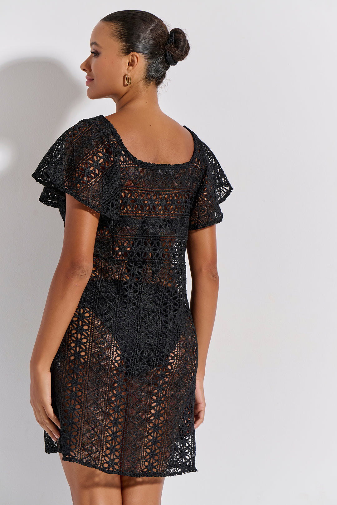 Καφτάνι Δαντέλα Βολάν (8297)