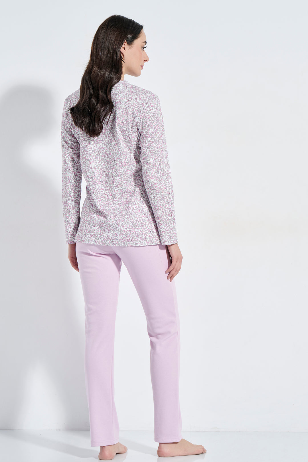 Πιτζάμα Κουμπωτή Fleur (8329)