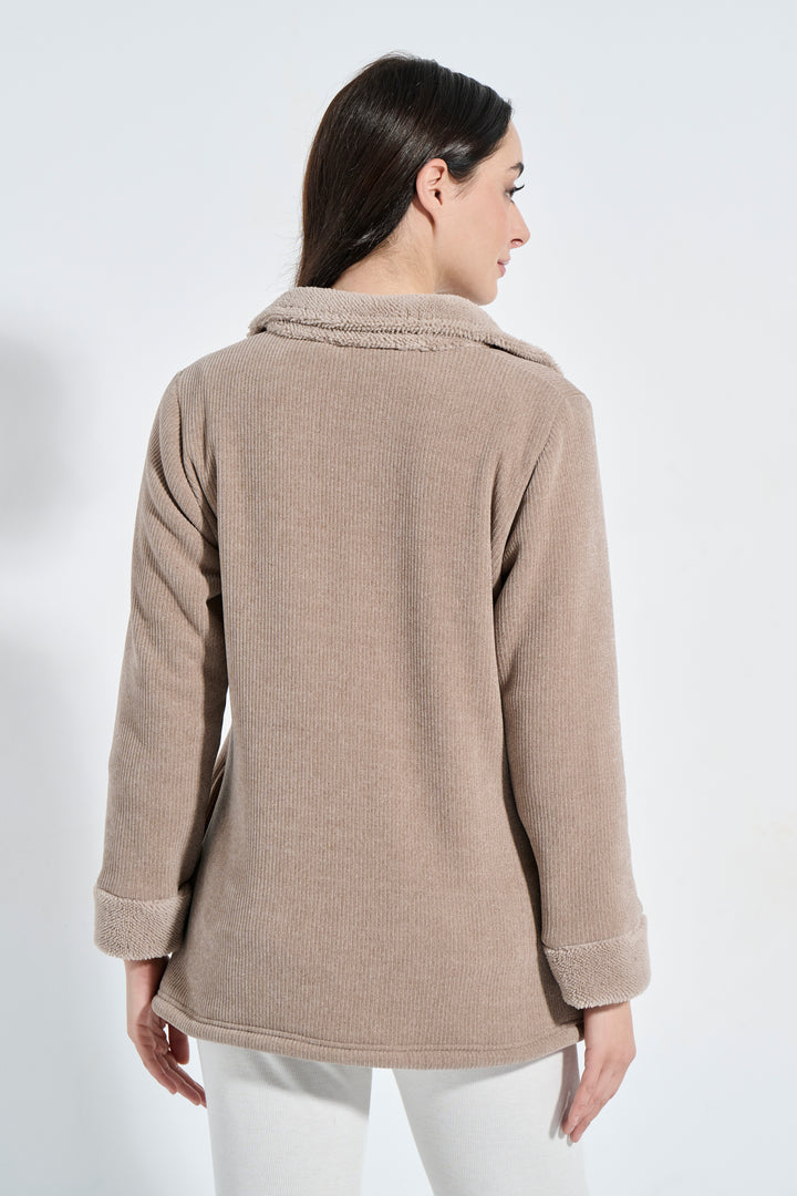 Σακάκι Φερμουάρ Fleece (8343)