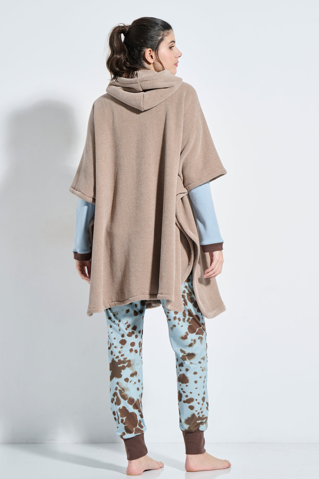 Πόντσο Φερμουάρ Fleece (8345)