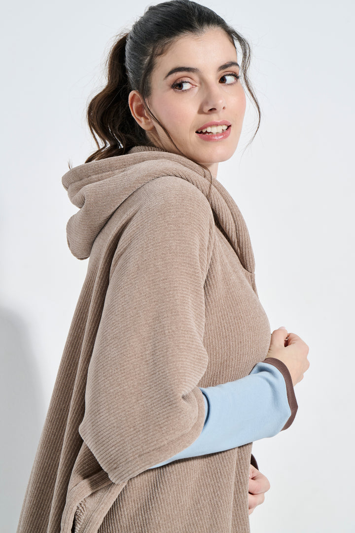 Πόντσο Φερμουάρ Fleece (8345)