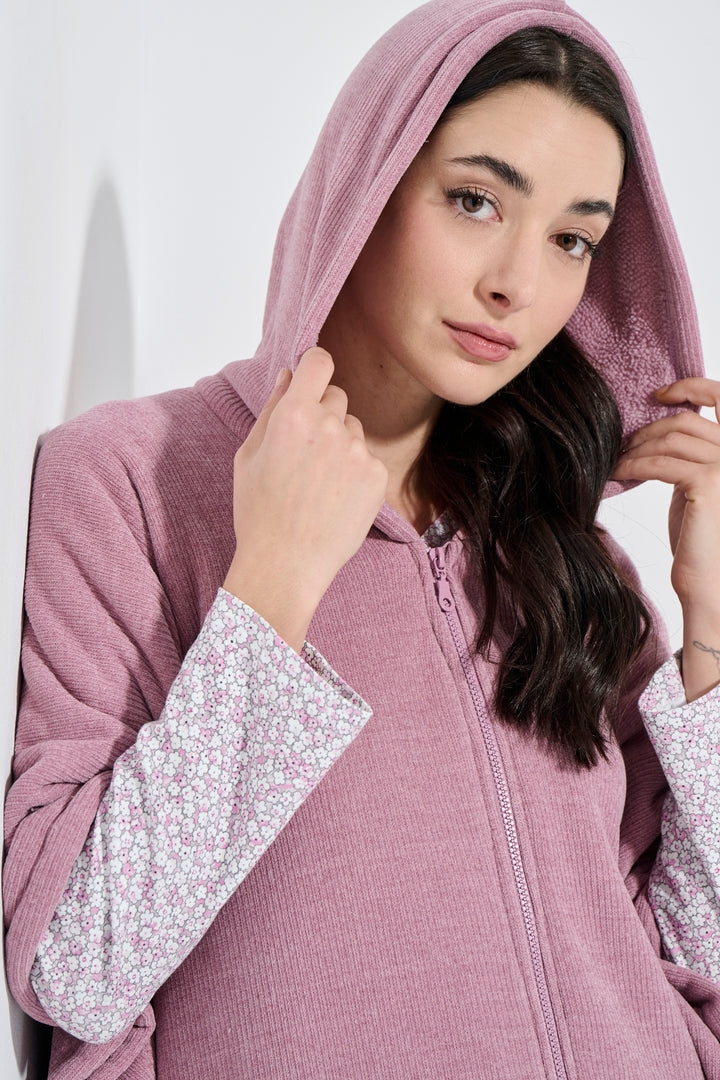 Πόντσο Φερμουάρ Fleece (8345)