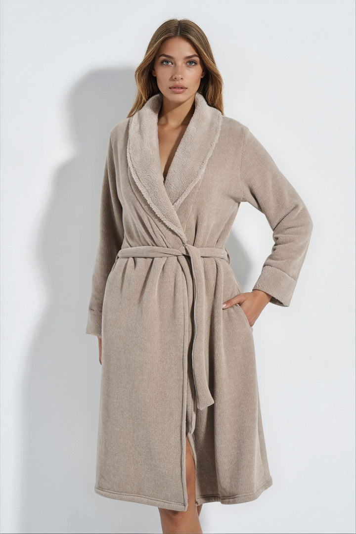 Ρόμπα Σταυρωτή Fleece (8346)