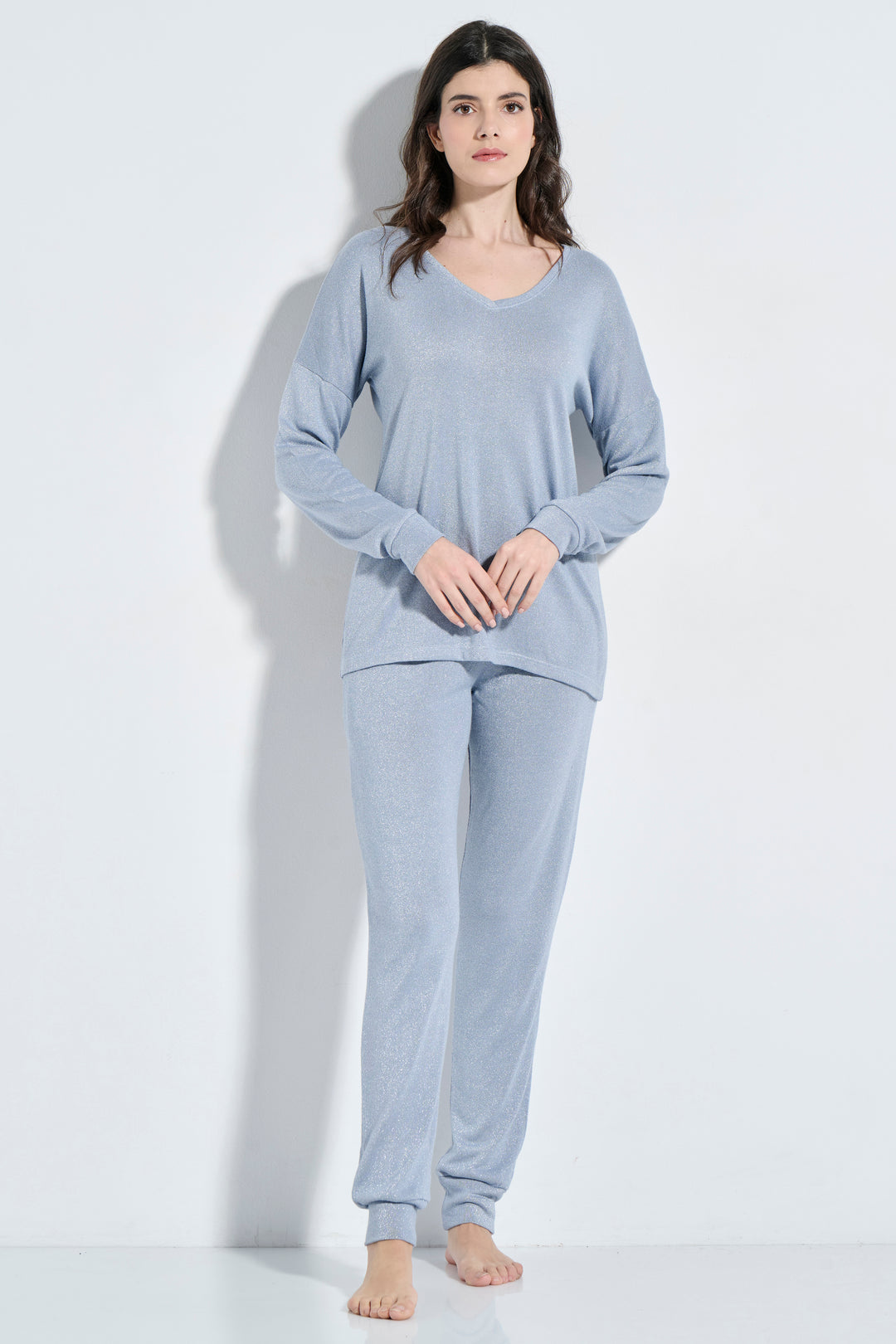 Homewear Πλεκτό Lurex (8349)