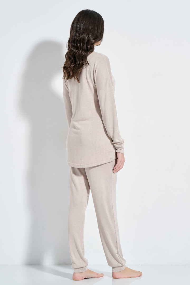 Homewear Πλεκτό Lurex (8349)