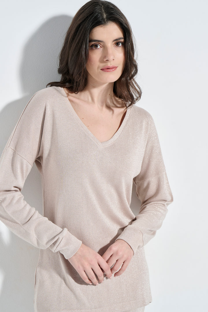 Homewear Πλεκτό Lurex (8349)