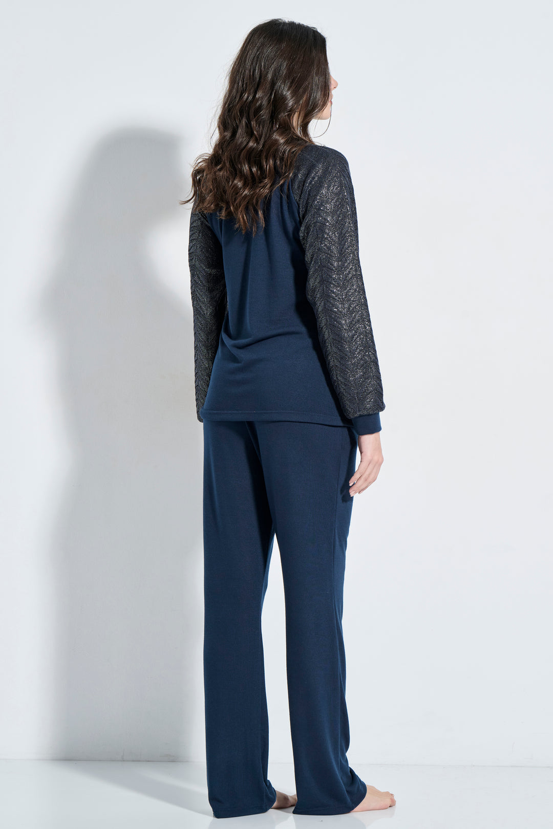 Homewear Πλεκτό Lurex (8370)