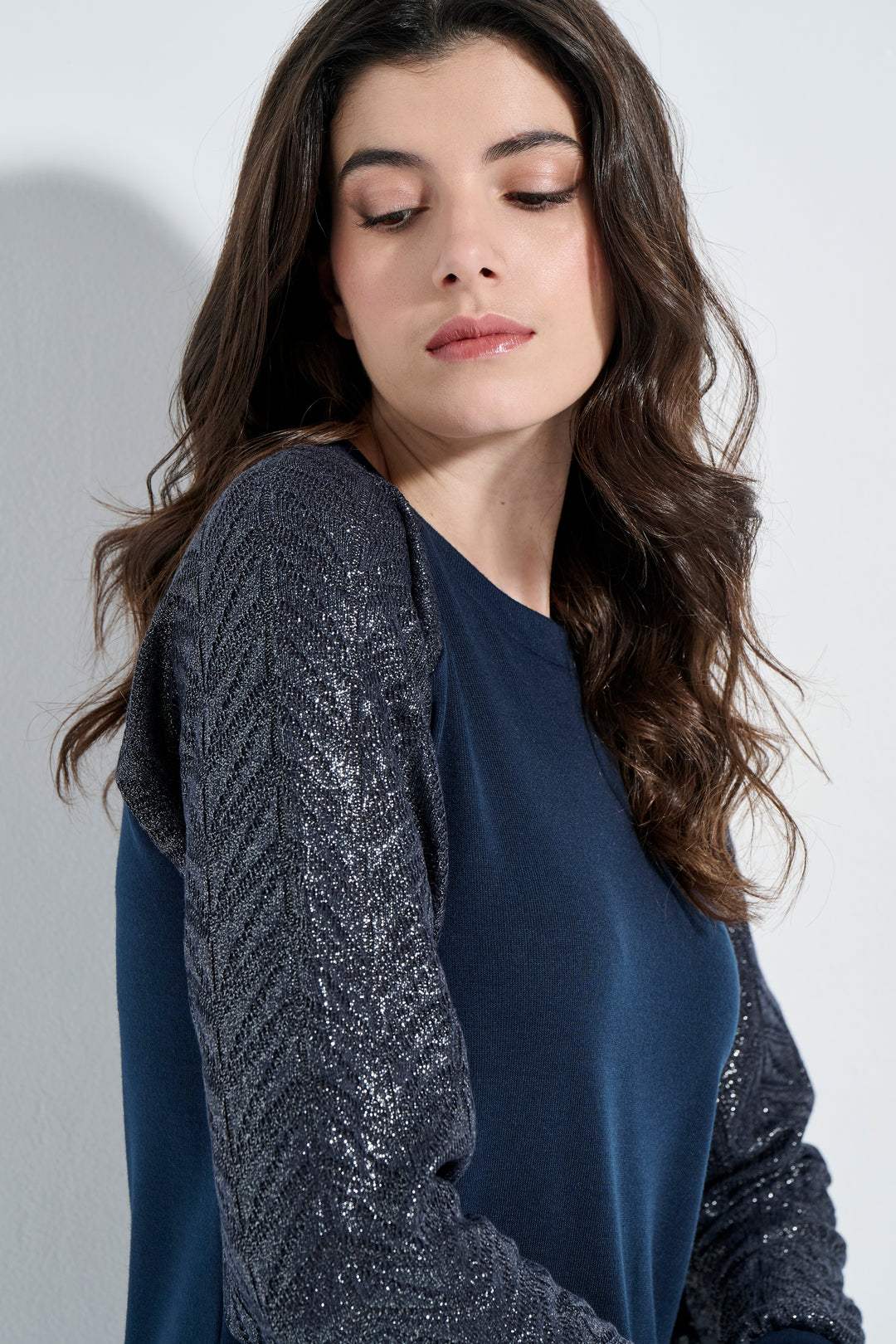 Homewear Πλεκτό Lurex (8370)