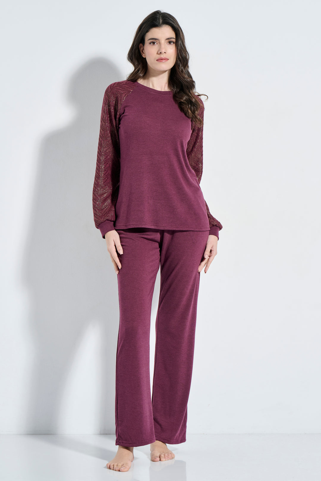 Homewear Πλεκτό Lurex (8370)