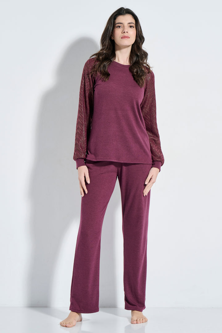 Homewear Πλεκτό Lurex (8370)