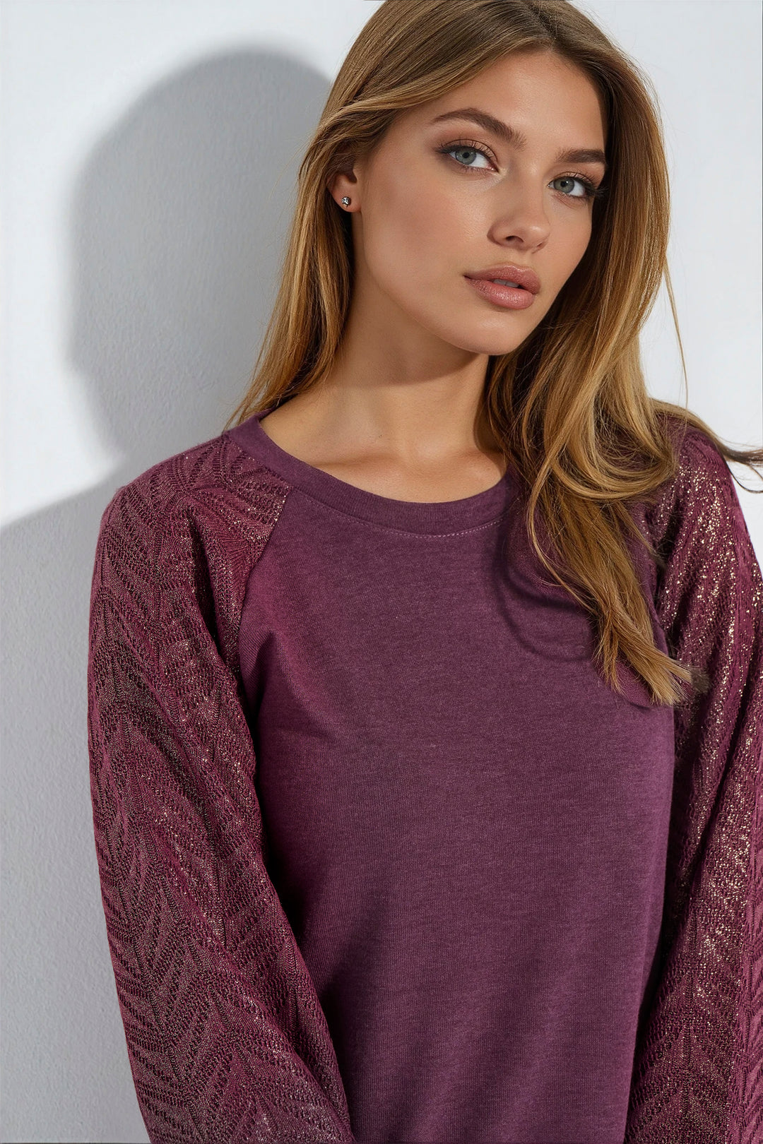 Homewear Πλεκτό Lurex (8370)