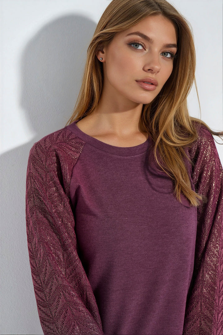 Homewear Πλεκτό Lurex (8370)